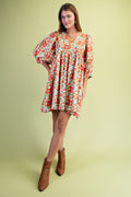 Corabell Floral Mini Dress
