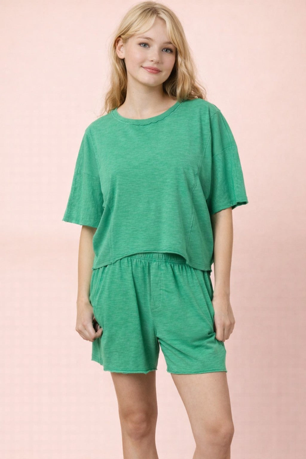 Curvy Mallory Matching Short Set