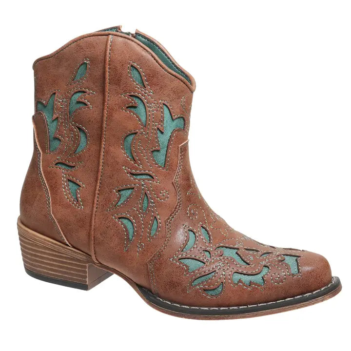 Kaylee Cutout Boho Booties