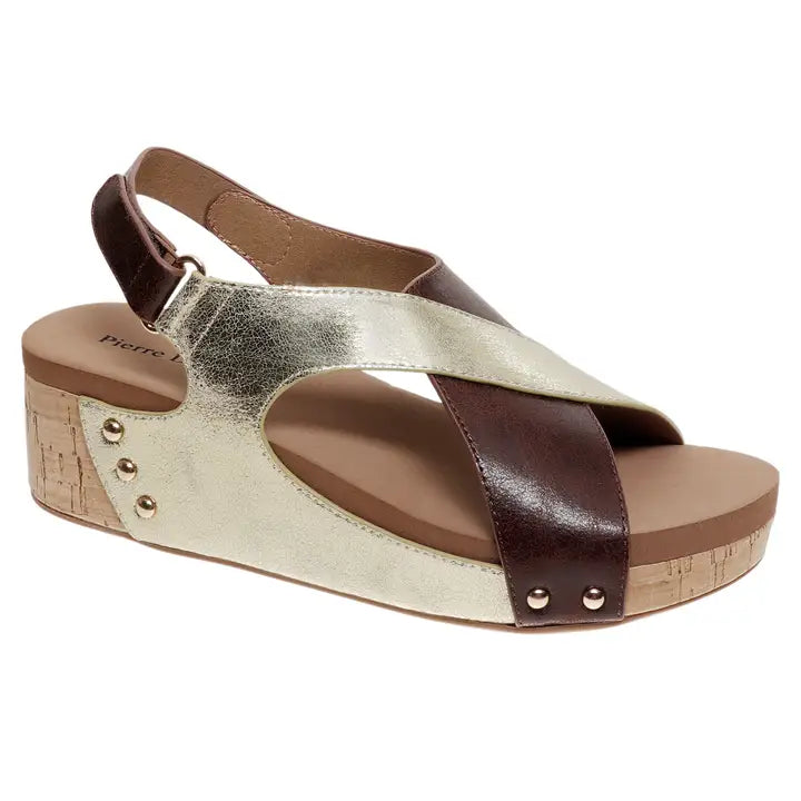 Tricia Golden Whiskey Sandals