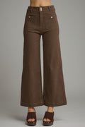 Lexi Patch Pocket Wide Leg Pants