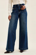 Judy Blue Shelia Lux Retro Wide Jeans