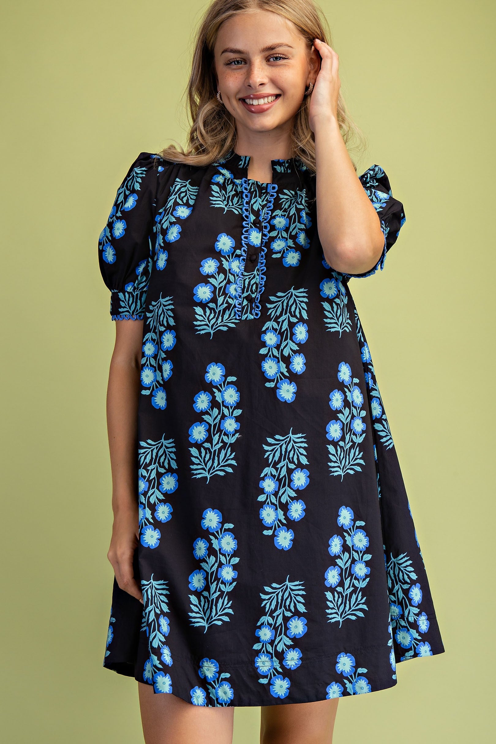 Flannery Floral Print Dress