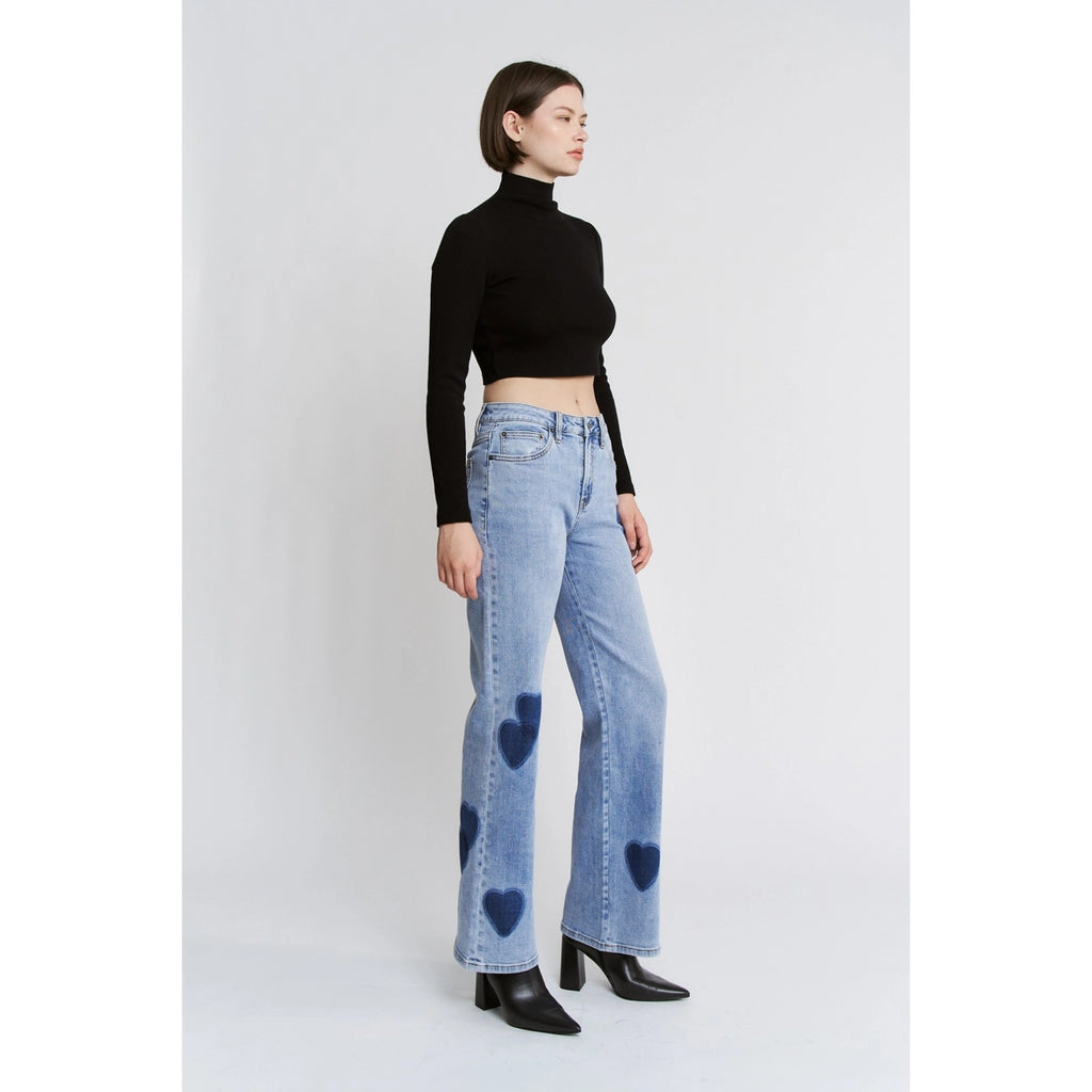 Mica Denim Harriett Heart Jeans