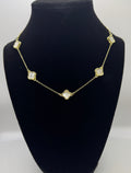 RG White Clover Necklace