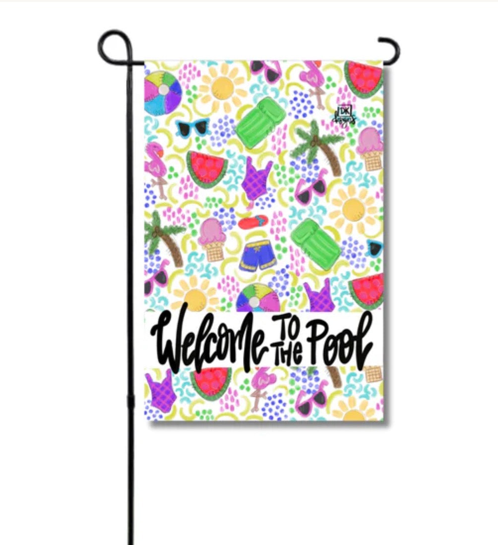 Welcome to the Pool Garden Glam