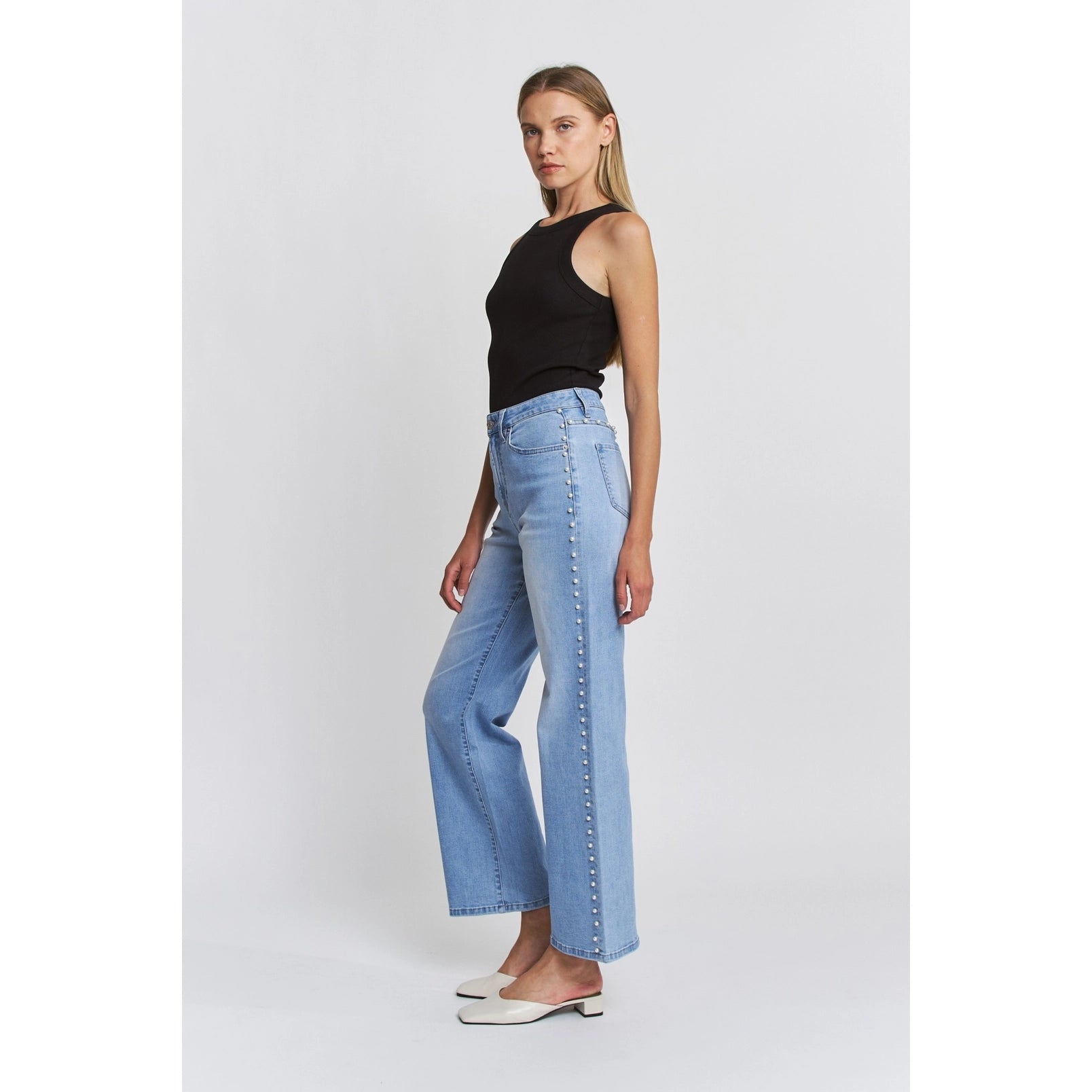 Mica Denim Embellished Ivey Jeans
