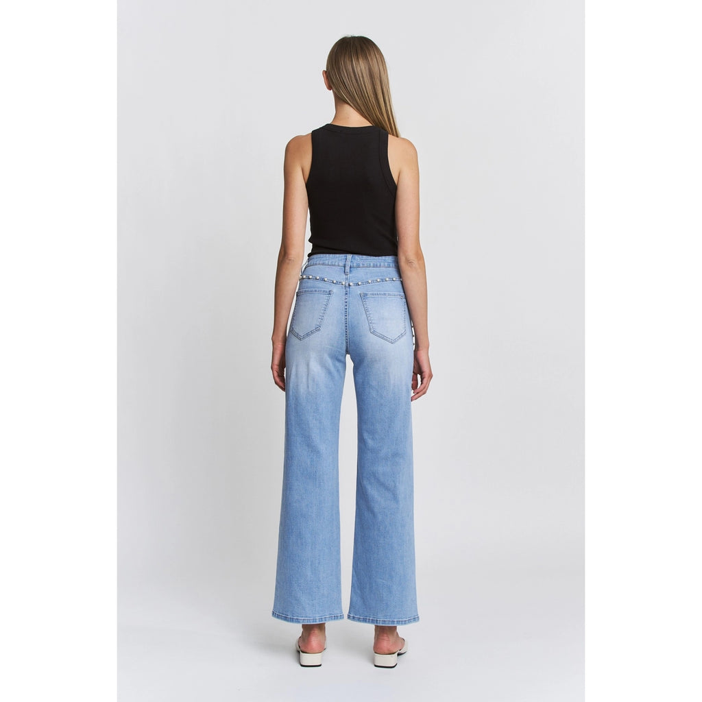 Mica Denim Embellished Ivey Jeans