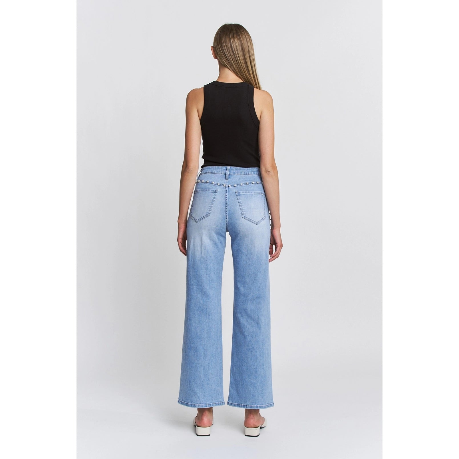 Mica Denim Embellished Ivey Jeans