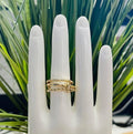 RG Textured Triple Stack Ring