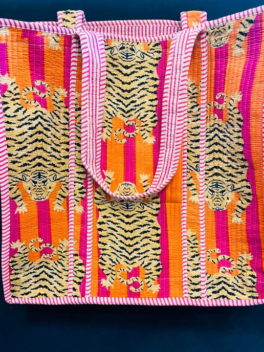 X-Large Quilted Tote Bag