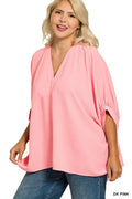 Curvy Demi Everyday Dolman Top