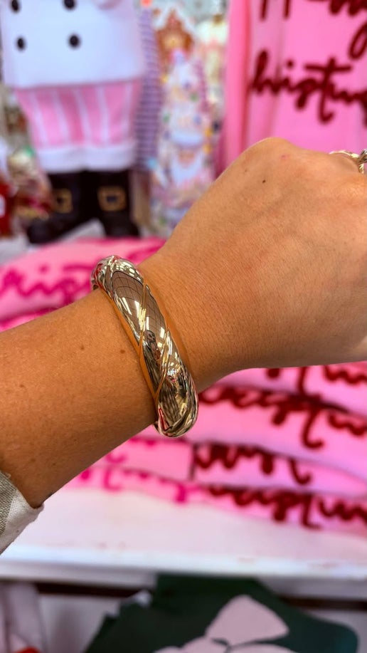 RG Twist Clamp Bracelet
