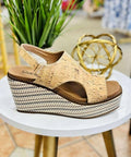 Corkys Freddie Cork Bottom Wedges