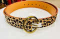 Curvy Lexi Leopard Circle Belt