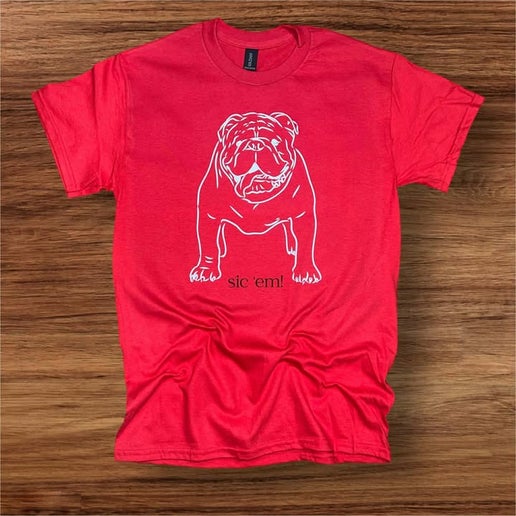 Simply You Sic Em Short Sleeve TShirt