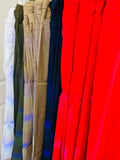Curvy Wide Leg Crop Dress Pants