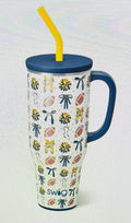 SWIG- Navy & Yellow Mega Mug