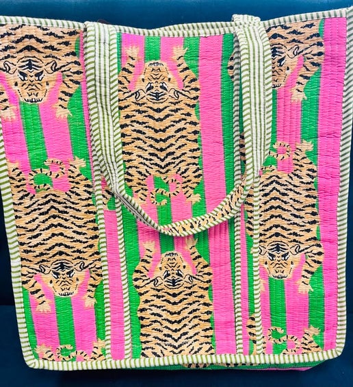 X-Large Quilted Tote Bag