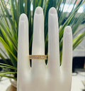 RG Dainty Gold and Crystal Ring