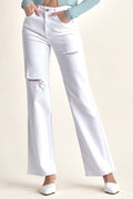 Risen Distressed Flare W/Slit