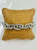 RG Silver Cable Chain Non-Tarnish Bracelet