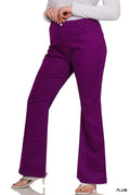 Curvy Lori Colored Bootcut Denim Pants