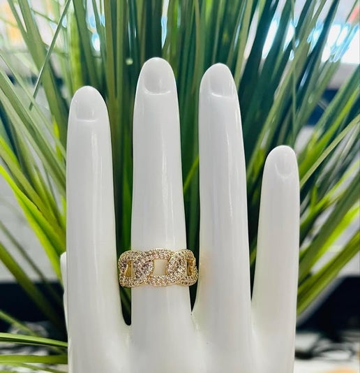 RG Bedazzled Chain Ring