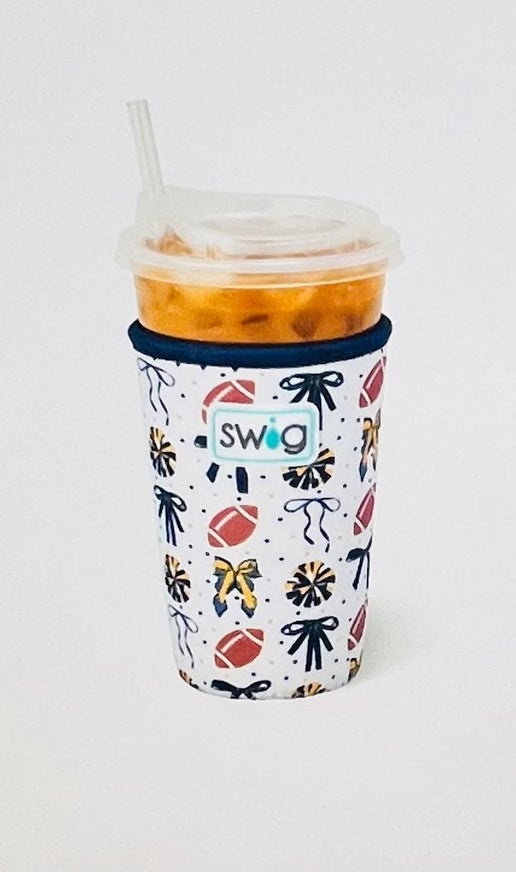 SWIG-Navy & Yellow Gameday Cup Coolie
