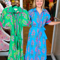 Francis Floral Button Down Midi Dress