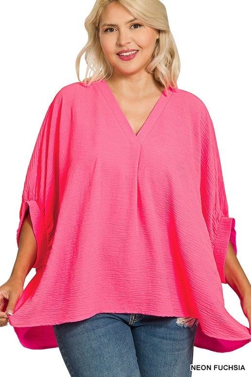 Curvy Demi Everyday Dolman Top