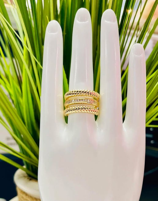RG Sarah Stacked Ring