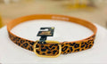 Laura Leopard Cowhide Leather Belt