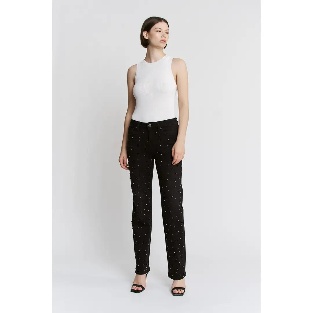Mica Denim Perla Embellished Jeans
