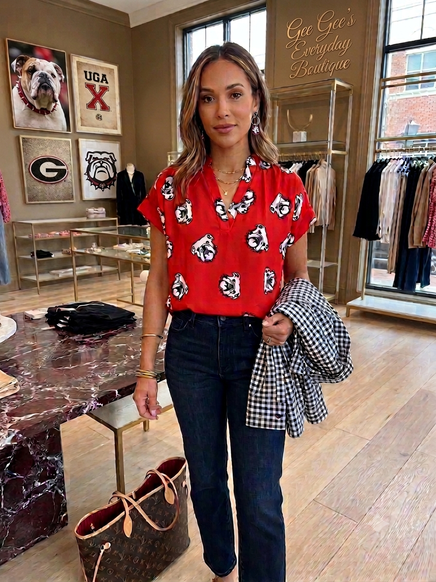 Adrienne Emerson Bulldogs Top