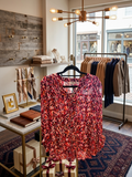 Claire Fall Floral Top