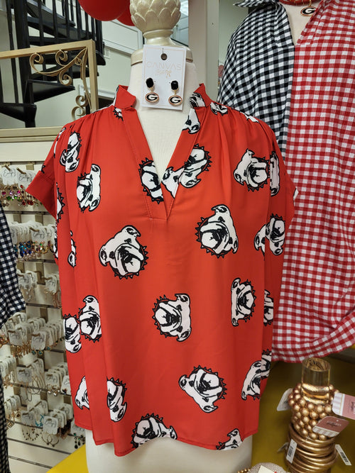 Adrienne Emerson Bulldogs Top